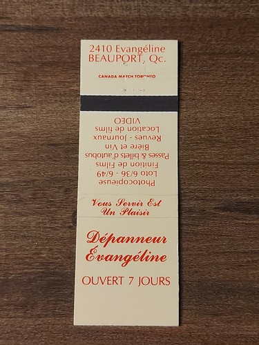 Vtg depanneur evangeline - vtg.,