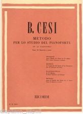Beniamino Cesi : méthode