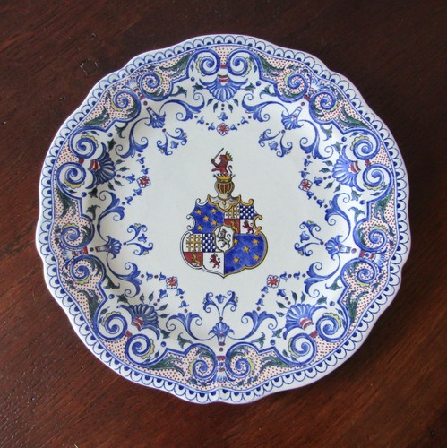 Gien assiette faïence à - assiette,