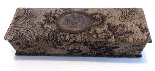 Ancien coffret boite gants - ancien, à