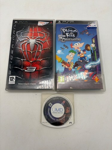 Lot jeux psp spider - lot, 3