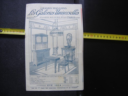 1914 catalogue grands magasins - 1914,