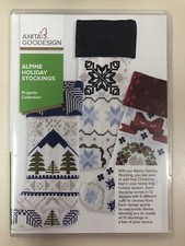 Anita Goodesign Projects Embroidered Alpine Holiday Stockings PROJ74