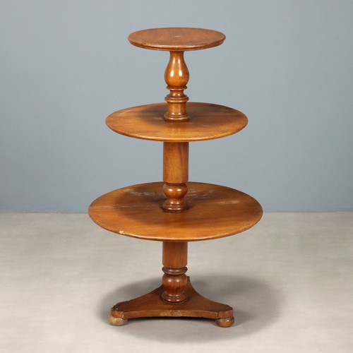 étagère ancienne noyer - noyer, 3