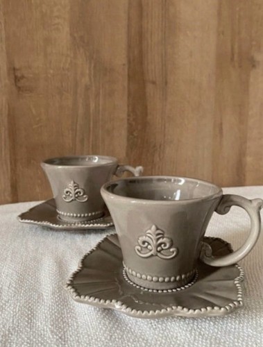Paire tasses café - paire, à