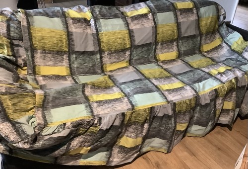 Ancien couvre lit banquette - ancien,