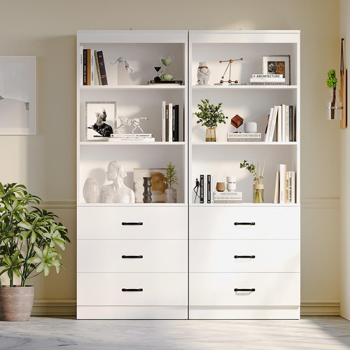 Pack tall bookshelves with - tall,