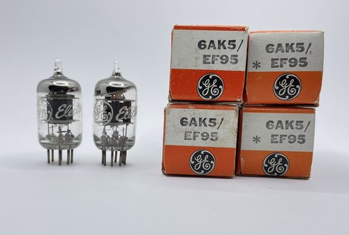 Nos 6ak5 ef95 tube pair - ge,
