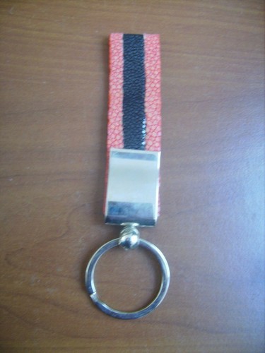 Porte clés véritable - en, cuir
