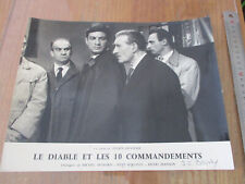 1961 PHOTO CINEMA LOBBY CARD LOUIS DE FUNES THE DEVIL AND THE 10 COMMANDMENTS