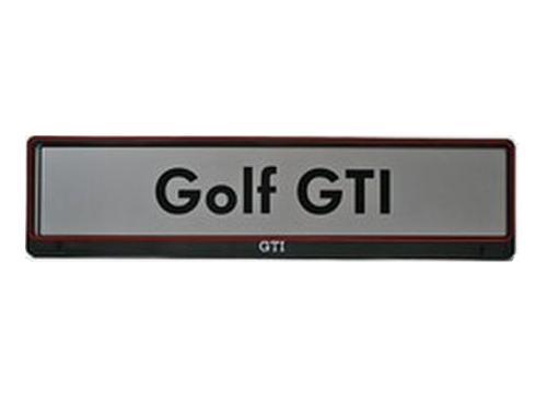 Gti porte plaque - 2x,
