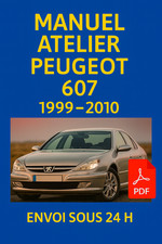 Manuel Atelier Peugeot 607