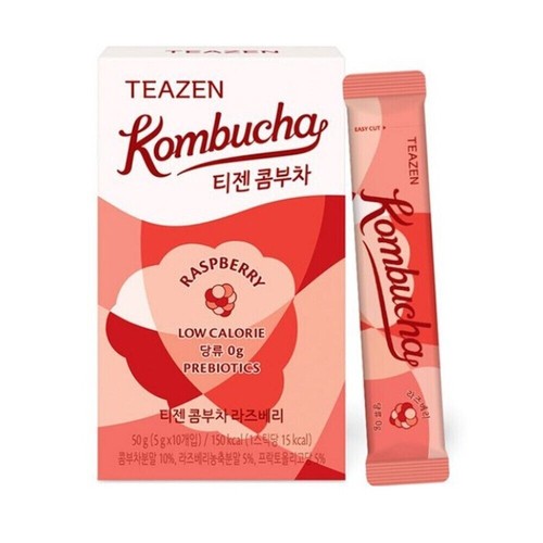 Teazen kombucha raspberry - kombucha,