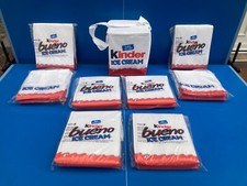 SAC ISOTHERME/GLACIÈRE SOUPLE À BANDOULIÈRE "KINDER BUENO ICE CREAM" - NEUF -