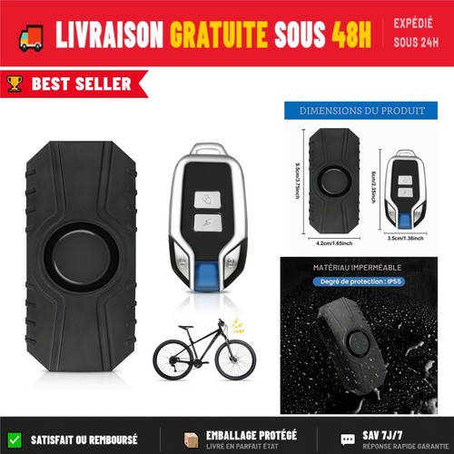 Alarme moto antivol sans - moto,