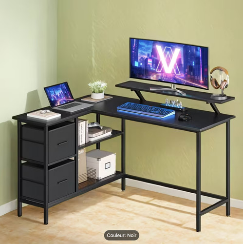 Bureau angle avec - avec, 2