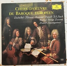 Disque vinyle 33 tours Chefs-d'œuvre du Baroque Européen - Baumgartner