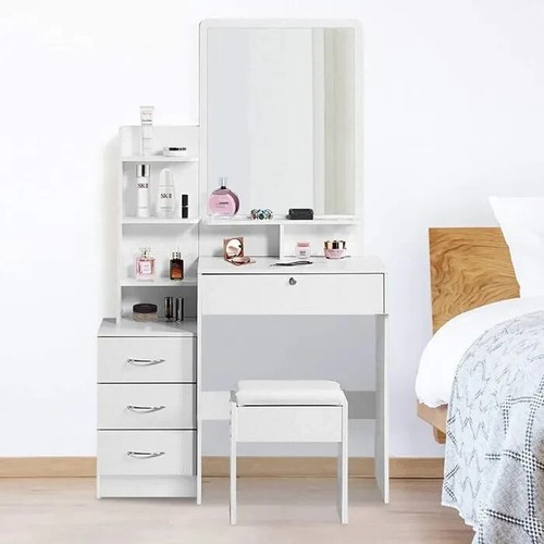Coiffeuse blanc ensembles - coiffeuse,