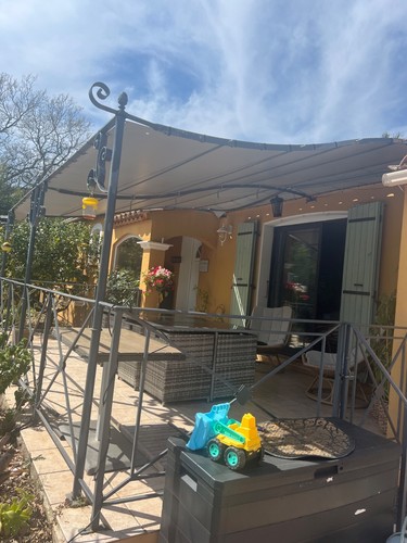 Pergola fer forgé avec - pergola,