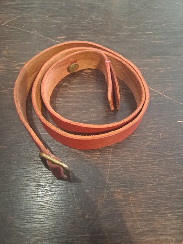 Bretelle cuir mas lebel - bretelle,