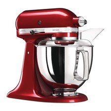 KitchenAid 5KSM175PSECA Batteur sur socle rouge pomme métallique 4,8 L Kitchenai