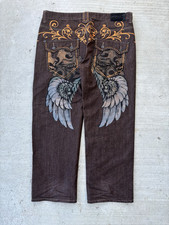 Vintage Imperious Delf Baggy Jeans Mens 40x32 Wings Jesse Pinkman Look Alike Y2k