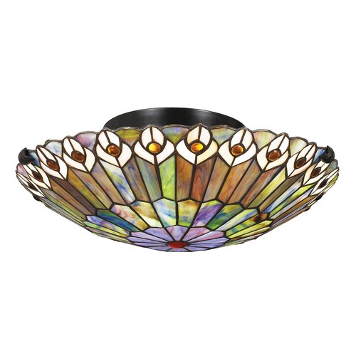 Lampe plafond style - de, tiffany