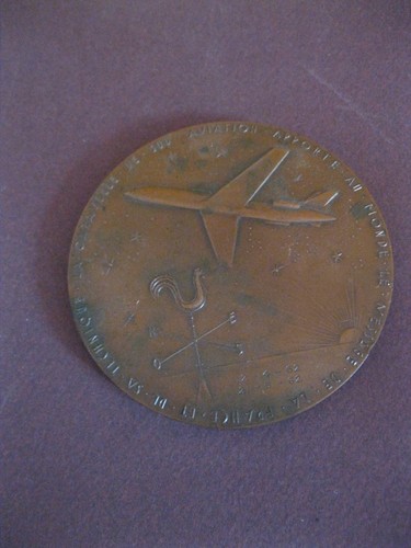 Médaille bronze signée - médaille,