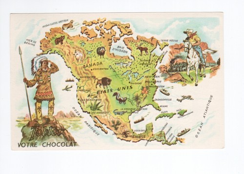 Carte chromo amérique - carte/chromo, n°3