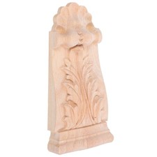  Applique en bois sculpté pour porte de lit, armoire, garde-robe, meubles,