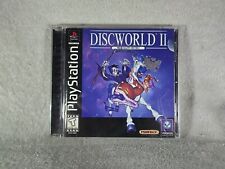 Discworld II: Mortality Bytes PS1 CIB Tested