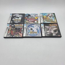 Lot of 6 Nintendo POKEMON DS Games See Description For Titles