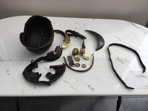 Casque pompier allemand - casque, de