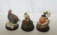 3 oiseaux : Perdrix Roitelet