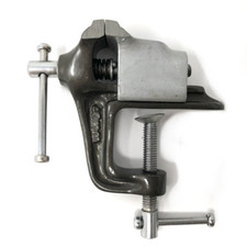 Table Étau avec Pince Bijoutier Horloger Fabrication de Bijoux Établi Outil