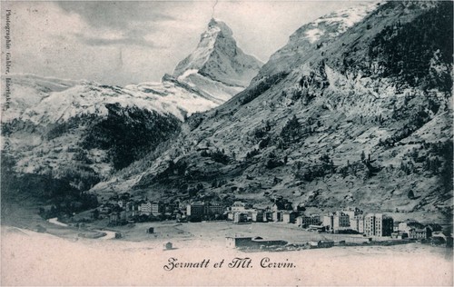 Cpa zermatt et - 00,