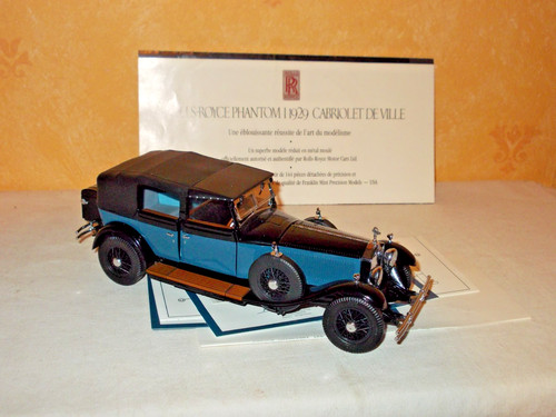 Franklin mint rolls royce - franklin,