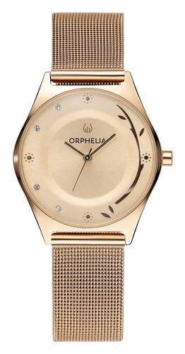 Orphelia montre doré - orphelia,
