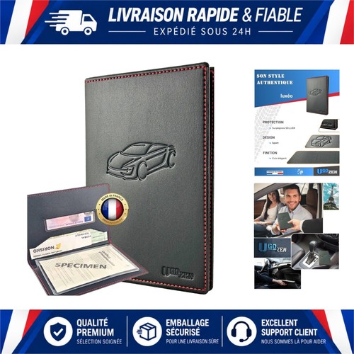 Pochette carte grise voiture - carte,