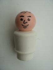 Vintage fisher price little people Play Family personnage figure plastic