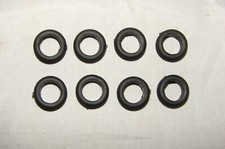 LOT DE 8 PNEUS ROUTE DINKY TOYS NOIRS 15/10 ACCESSOIRES VOITURE