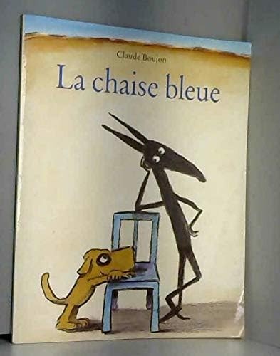 Chaise bleue claude - -,
