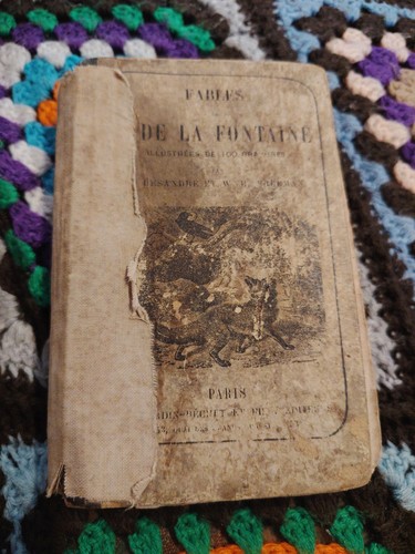 Livre ancien les - fables, de