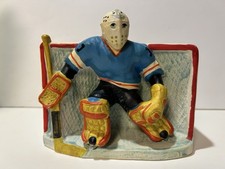 Jacques Plante Montreal Canadiens Hockey Goalie Planter VINTAGE