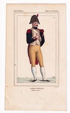 Uniforme Garde Impériale Petite Tenue Napoléon Bonaparte Premier Empire 1852