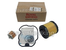 10K & 50K K/M Huile Filtre Service Kit Véritable Royal Enfield Classique Reborn