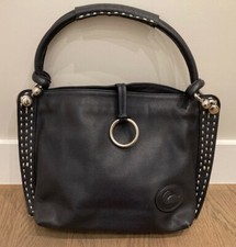 *** SAC EN CUIR BLEU MARINE