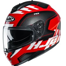 Full Face Helmet Hjc C70 Koro Black Red MC1 M Helmet Full Face Helmet