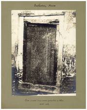 Persia, Door d&#039;entrance d&#039;a House of Khiva Vintage Albumen Print, p