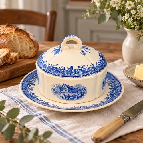Beurrier ancien villeroy - beurrier, &